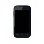 Lcd Frame Middle Chassis For Micromax A63 Canvas Fun Blue By - Maxbhi Com