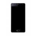 Lcd Frame Middle Chassis For Qmobile Noir A6 Black By - Maxbhi Com