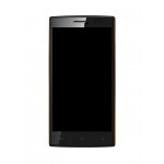 Lcd Frame Middle Chassis For Xolo Q1020 Black By - Maxbhi Com