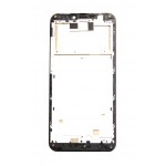 Lcd Frame Middle Chassis For Oukitel C12 Pro Black By - Maxbhi Com