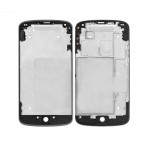 Lcd Frame Middle Chassis For Google Nexus 4 8gb Black By - Maxbhi Com