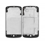 Lcd Frame Middle Chassis For Google Nexus 4 8gb White By - Maxbhi Com