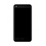 Lcd Frame Middle Chassis For Micromax Bharat Go Black By - Maxbhi Com