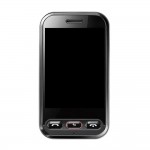 LCD Frame Middle Chassis for LG T320 Wink 3G White