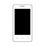 Lcd Frame Middle Chassis For Spice Mi426 Smart Flo Mettle 4 0x White By - Maxbhi Com
