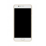 Lcd Frame Middle Chassis For Acer Liquid Z6 Max White By - Maxbhi Com
