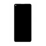 Lcd Frame Middle Chassis For Htc Desire 20 Pro Black By - Maxbhi Com