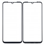 Replacement Front Glass For Motorola One Vision Plus Black By - Maxbhi Com
