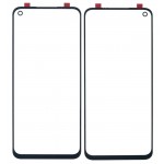 Replacement Front Glass For Oppo A72 5g Black By - Maxbhi Com