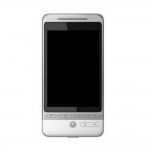 LCD Frame Middle Chassis for HTC Hero Black