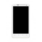 Lcd Frame Middle Chassis For Htc Vivid 4g Glass White By - Maxbhi Com