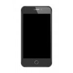 Lcd Frame Middle Chassis For Rage Trendy Black By - Maxbhi Com