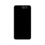 Lcd Frame Middle Chassis For Mtech Turbo Hd Black By - Maxbhi Com