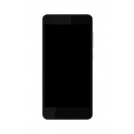 Lcd Frame Middle Chassis For Qmobile Noir Lt700 Pro Black By - Maxbhi Com