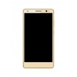 Lcd Frame Middle Chassis For Qmobile Noir S6 Plus Black By - Maxbhi Com