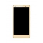 Lcd Frame Middle Chassis For Qmobile Noir S6 Plus Gold By - Maxbhi Com