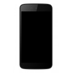 Lcd Frame Middle Chassis For Micromax Canvas A1 Black By - Maxbhi Com