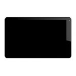 Lcd Frame Middle Chassis For Prestigio Multipad Muze 5001 3g Black By - Maxbhi Com