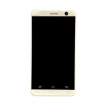 Lcd Frame Middle Chassis For Spice Mi402 Black By - Maxbhi Com
