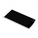 Lcd Frame Middle Chassis For Iberry Auxus One White By - Maxbhi Com