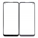 Replacement Front Glass For Motorola Moto G Fast Black By - Maxbhi Com