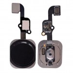 Home Button Complete For Apple Iphone 6 Black By - Maxbhi Com