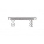 Power Button Outer For Apple Iphone 7 Silver By - Maxbhi Com