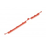 Volume Side Button Outer For Xiaomi Redmi Note 5 Pro Red By - Maxbhi Com