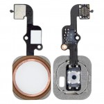 Home Button Complete For Apple Iphone 6s Plus 128gb Rose Gold By - Maxbhi Com