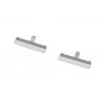 Volume Side Button Outer For 10 Or Tenor E White By - Maxbhi Com