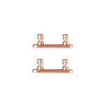 Volume Side Button Outer For Apple Iphone 8 Rose Gold By - Maxbhi Com