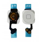 Home Button Complete For Apple Iphone 5 White By - Maxbhi Com
