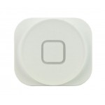 Home Button Outer For Apple Iphone 5 White Silver By - Maxbhi Com