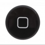 Home Button Outer For Apple Ipad 4 Wifi Plus 4g Black By - Maxbhi Com
