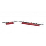 Volume Side Button Outer For Samsung Galaxy A10 Red By - Maxbhi Com