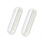 Volume Side Button Outer For Apple Ipad 5 Silver By - Maxbhi Com