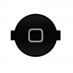 Home Button Outer For Apple Iphone 4 16gb Black By - Maxbhi Com