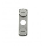 Volume Side Button Outer For Apple Iphone 4 Black By - Maxbhi Com