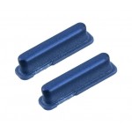 Volume Side Button Outer For Samsung Galaxy A6 2018 Blue By - Maxbhi Com