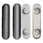 Volume Side Button Outer For Apple Iphone 11 Pro Max Black By - Maxbhi Com