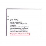 Battery For Micromax Bolt A69 By - Maxbhi.com