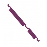 Volume Side Button Outer For Vivo Y17 2019 Purple By - Maxbhi Com