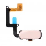 Home Button Complete For Samsung Galaxy A3 2017 Rose Gold By - Maxbhi Com