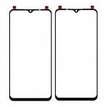 Replacement Front Glass For Oppo F17 Black By - Maxbhi Com