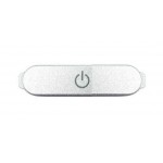 Power Button Outer For Sony Xperia Xz1 Silver By - Maxbhi Com