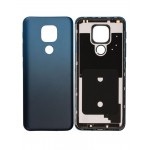 Back Panel Cover For Motorola Moto E7 Plus Blue - Maxbhi Com
