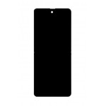 Lcd Frame Middle Chassis For Samsung Galaxy Z Flip 5g White By - Maxbhi Com