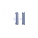 Volume Side Button Outer For Samsung Galaxy Note Fan Edition Silver By - Maxbhi Com