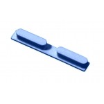 Volume Side Button Outer For Tecno Spark 3 Blue By - Maxbhi Com
