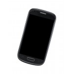 Home Button Complete For Samsung Galaxy S3 Mini Grey By - Maxbhi Com
